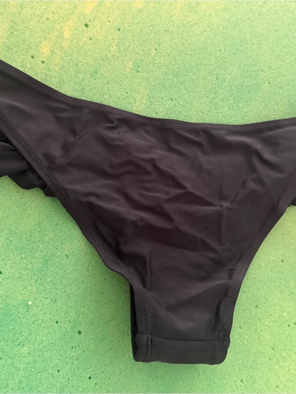 Women’s Black Swim Bikini Bottom - Classic Coverage